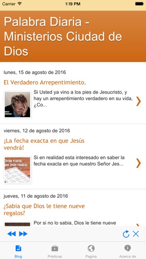 Ministerios Ciudad de Dios(圖1)-速報App