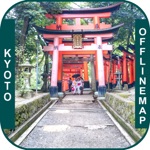 Kyoto Japan Offline Travel Map