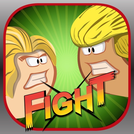 Hillary vs. Donald Trump - for Thumb Fighter app Icon