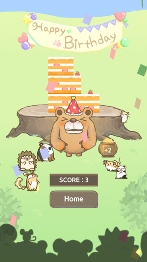 Glutton Bear : Birthday Cake(圖3)-速報App