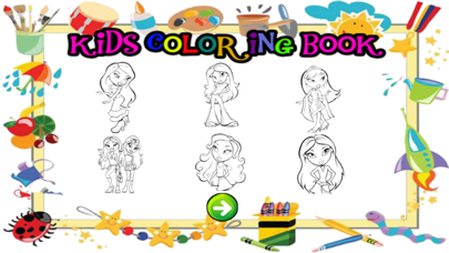 How to cancel & delete All girl princess games free crayon coloring games for toddlers from iphone & ipad 4