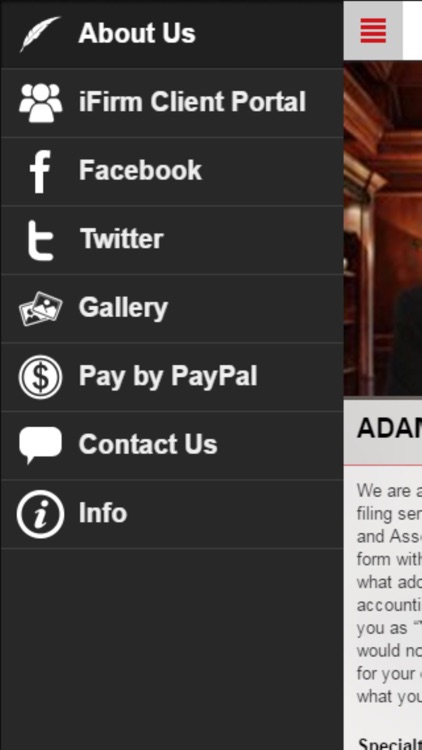 ADAMS and ASSOC App screenshot-4