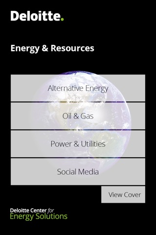 Deloitte Energy & Resources screenshot 2