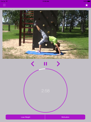 Calisthenics Exercises Bodyweight Workout Training screenshot 2