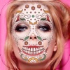 Día de Muertos Pintura de Cara