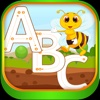 A-Z Alphabet Coloring Tracing Game for kids
