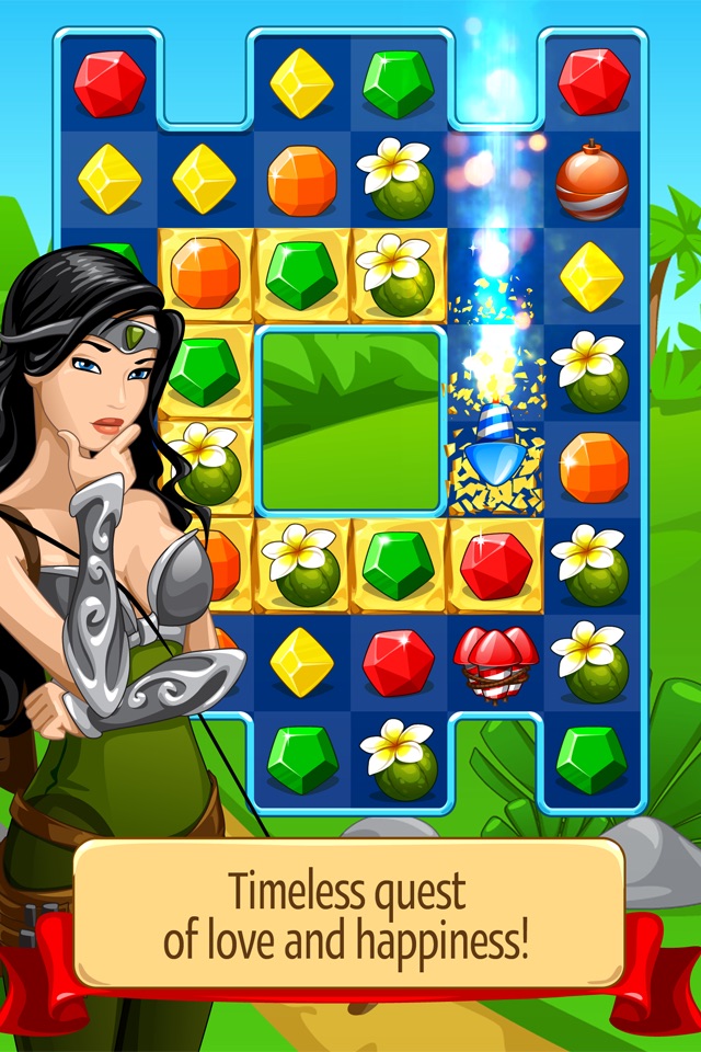 Knight Girl - Match 3 Puzzle screenshot 4