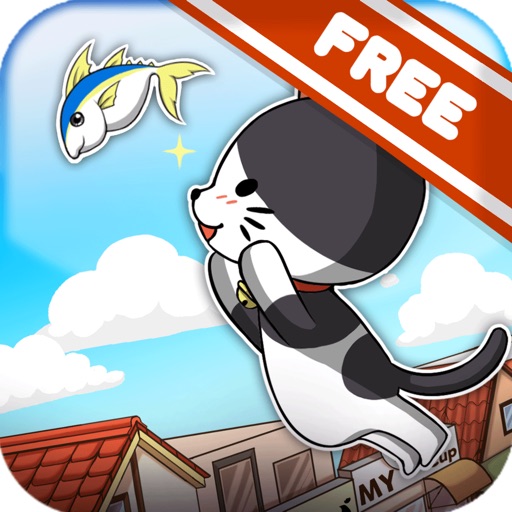 Super Meow Cutie Cat Cartoon Jump Jump Collection icon