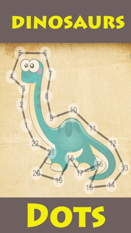 Dots Dinosaurs Puzzles Games for kids girls & boys screenshot-3