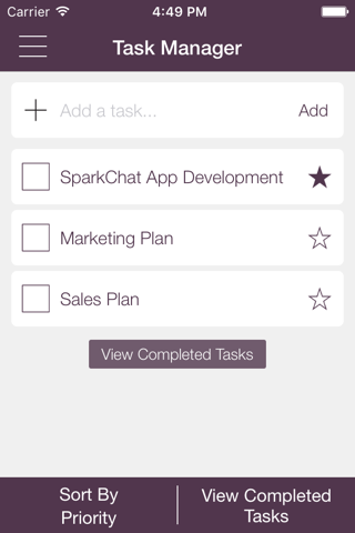 SparkChat Messenger - náhled