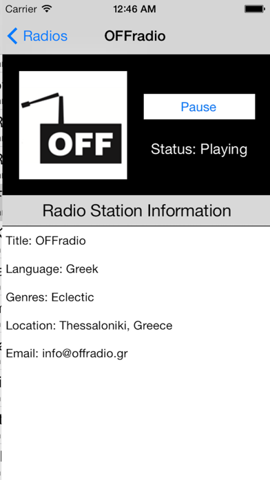 How to cancel & delete Greece Radio Live (Ελλάδα ραδιόφωνο, Ελλάς, Greek, ελληνικά) from iphone & ipad 2