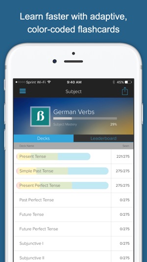 Learn German Verb Conjugations(圖2)-速報App