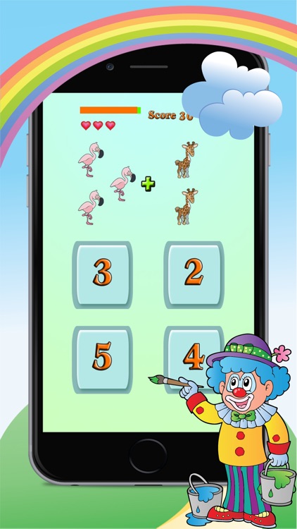 Kindergarten Math Addition Game Kids of King 2016