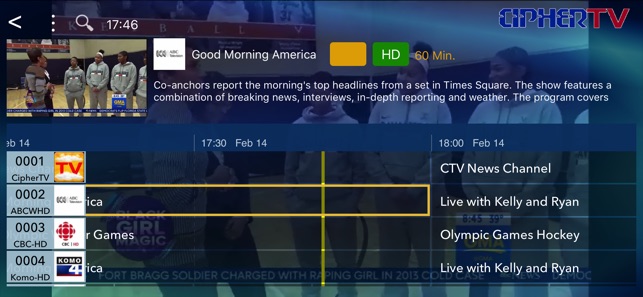 TV IPTV CipherTV(圖2)-速報App