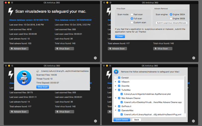 OS Antivirus 360 - Adware, Malware & Vir