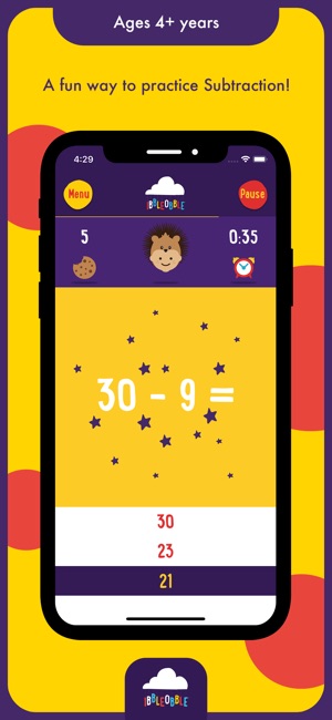 ‎Subtraction with Ibbleobble on the App Store