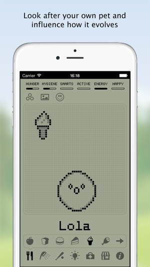 ‎Hatchi - A retro virtual pet Screenshot