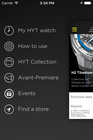 My HYT Watch screenshot 2