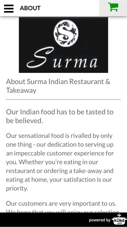 Surma Indian Restaurant & Takeaway screenshot-3