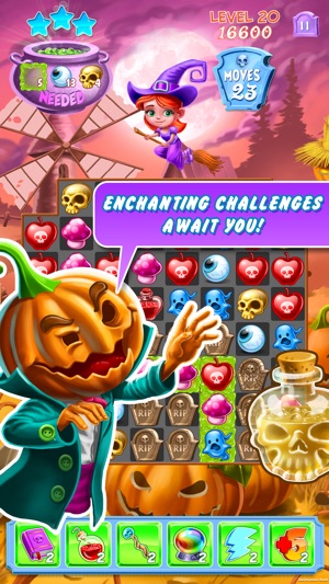 Creepy Crawly Kingdom - A Wicked Match 3 Puzzle(圖2)-速報App