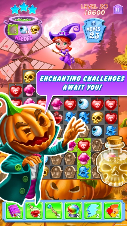 Creepy Crawly Kingdom - A Wicked Match 3 Puzzle