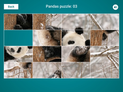 Pandas Sliding Jigsaw screenshot 2