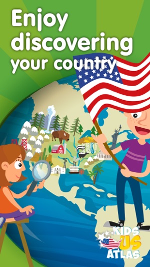 Kids US Atlas - United States Geography Games(圖1)-速報App