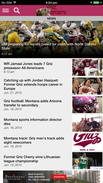 Montana Grizzlies Sports