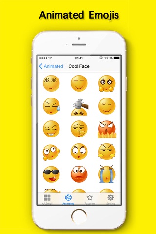 AA Emoji Keyboard - Animated Smiley Me Adult Icons screenshot 3