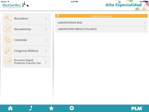 PLM Alta Especialidad for iPad screenshot 4