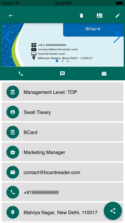 BCard Business Card Reader screenshot-4