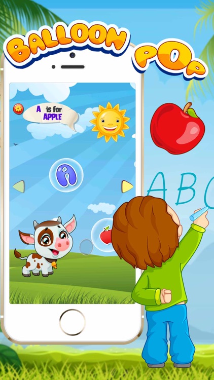 Preschool Learning Balloon Pop - First Words Kids Learning Games for Preschool Toddlers & Kindergarten