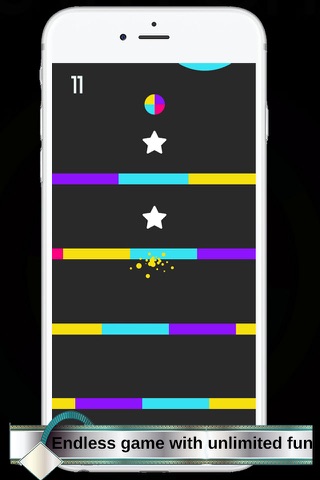 Color switch change rolling rush screenshot 4