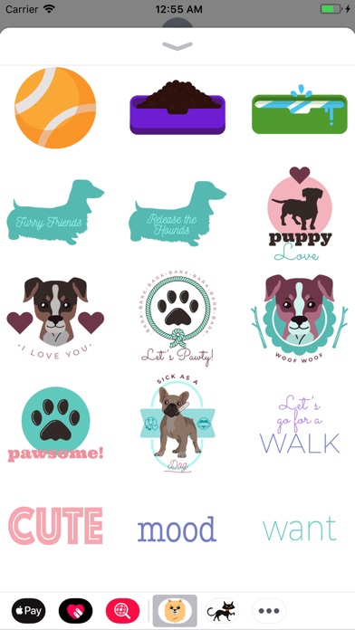 Woofpack Dog Stickers screenshot 4