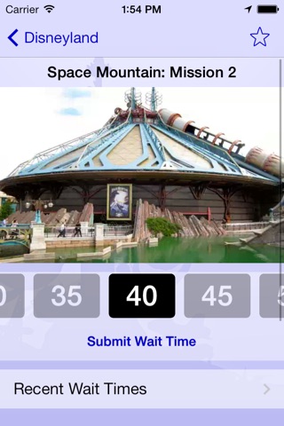 Wait Times for Disneyland Paris - Ad Free screenshot 2