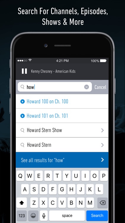 SiriusXM Radio - Music, Talk, Comedy, Sports, More screenshot-4