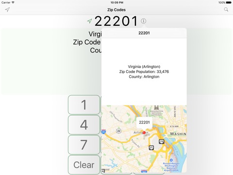 Zip Codes - Moved screenshot 4