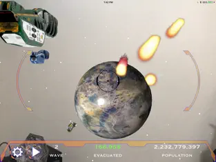 Asteroid Apocalypse AR, game for IOS