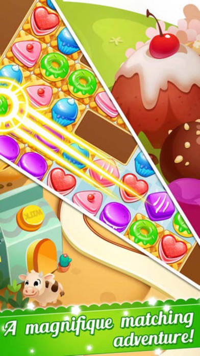 How to cancel & delete Candy Cake Smash - funny 3 match puzzle blast game from iphone & ipad 3