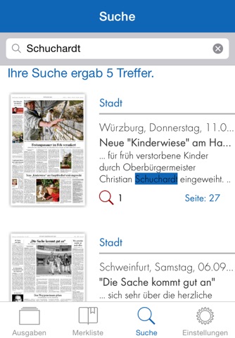 Main-Post ePaper screenshot 4