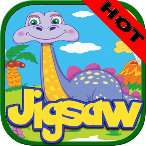 Little Dinosaur Jigsaw Puzzle Boards For Adults Icon