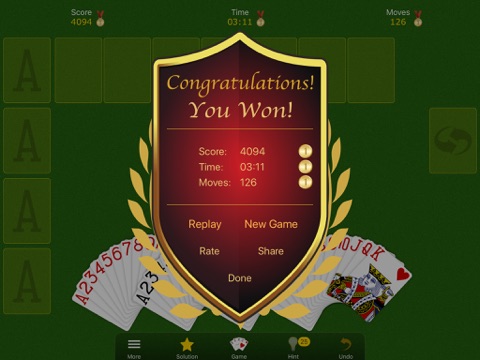 Solitaire by Logify screenshot 4