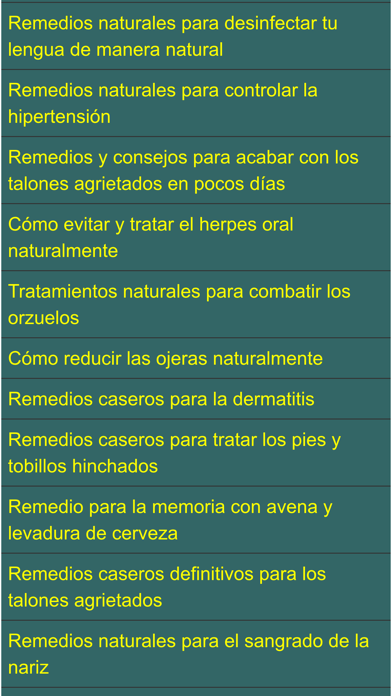 How to cancel & delete Spanish Home Remedies from iphone & ipad 2