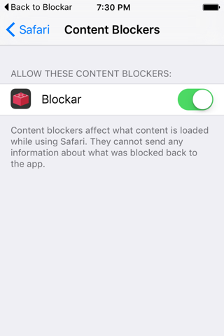 Blockar - Safari Content Blocker screenshot 2