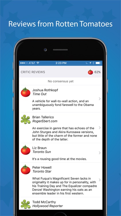 Movies by Flixster, with Rotten Tomatoes