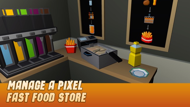 Pixel Burger Simulator 3D