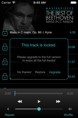Beethoven: Mass in C major screenshot 4