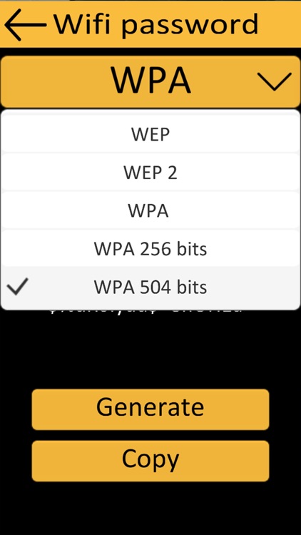 Wifi password. screenshot-3
