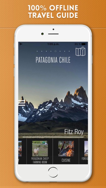 Patagonia Chile Travel Guide and Offline Map