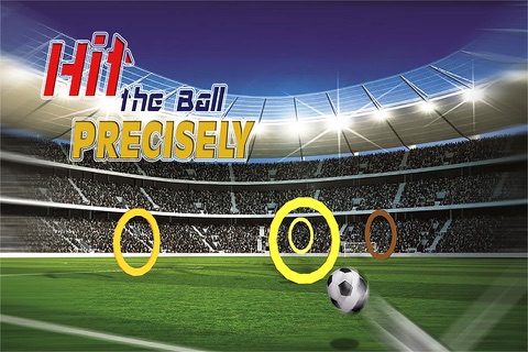 Flick Soccer Free Kick Shot - Premier Football Flick Sports Game screenshot 2